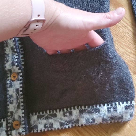 Womens Alpalca Wool Cardiagan Sweater Never Worn - Picture 3 of 7